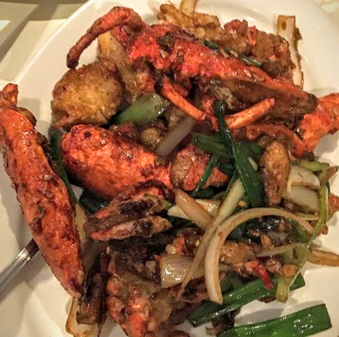 Wah Sing Fried Lobster - Ginger and Green Onion