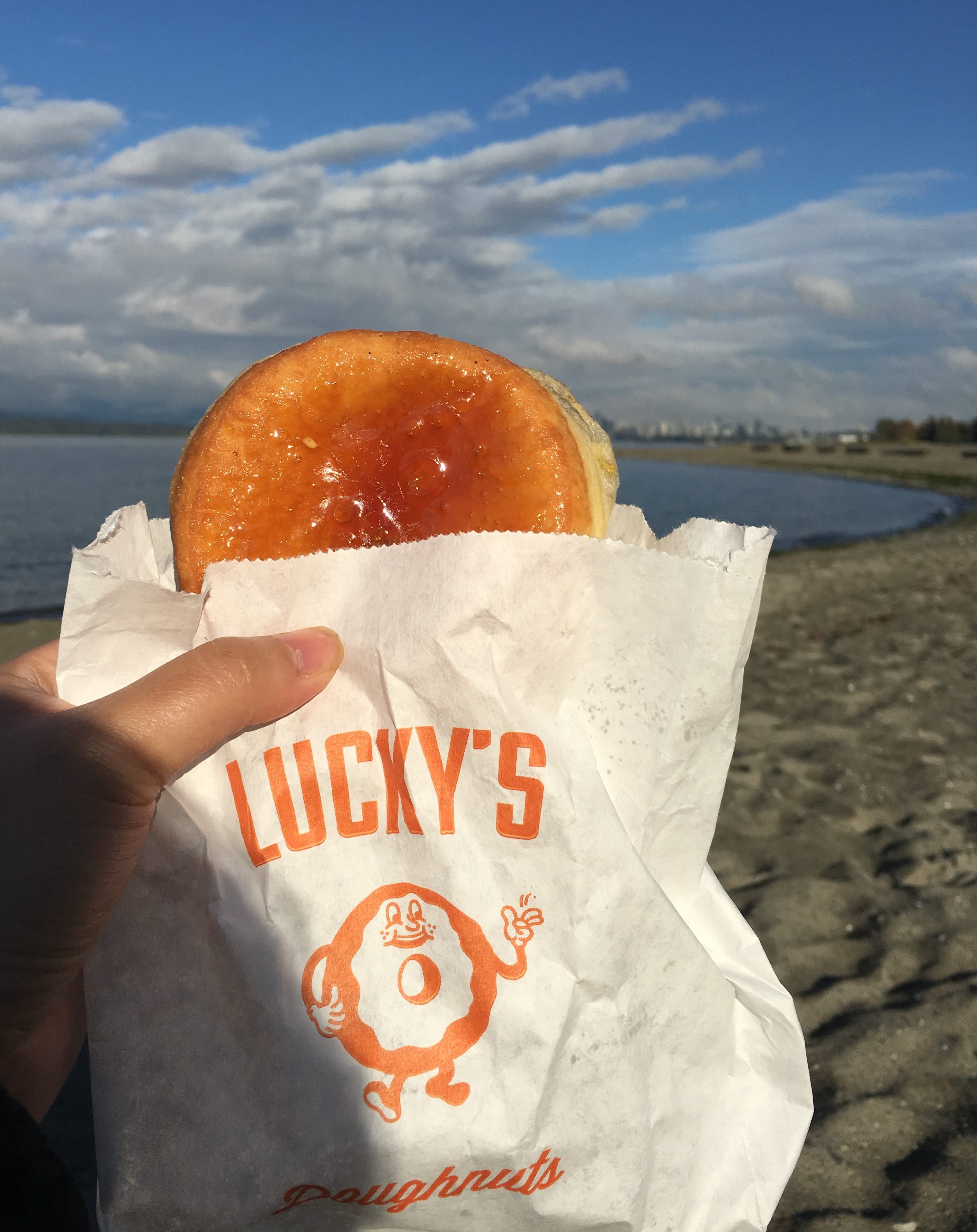 Lucky's Doughnuts- Creme Brûlée