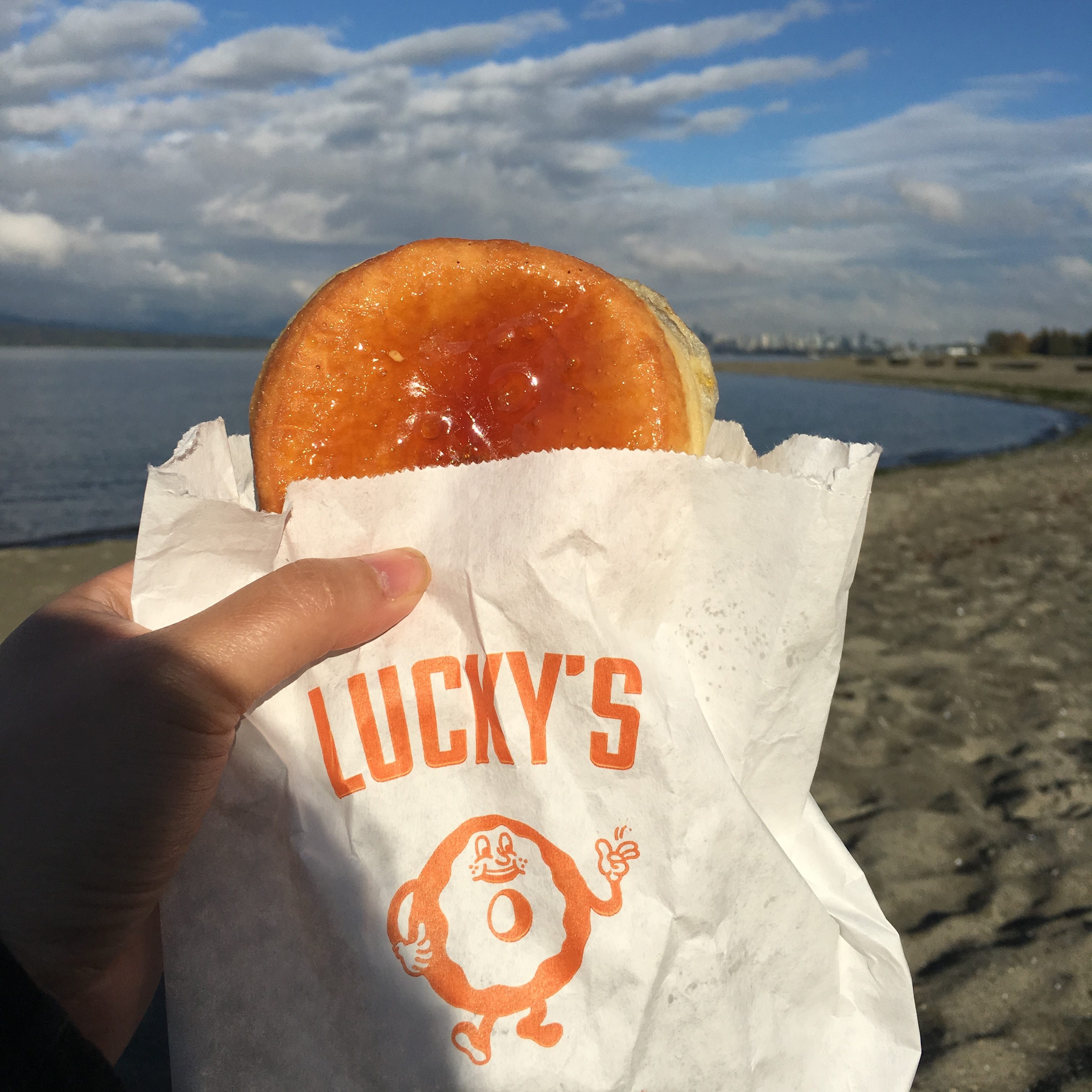 Lucky's Doughnuts- Creme Brûlée