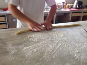 Rolling Gnocchi Dough