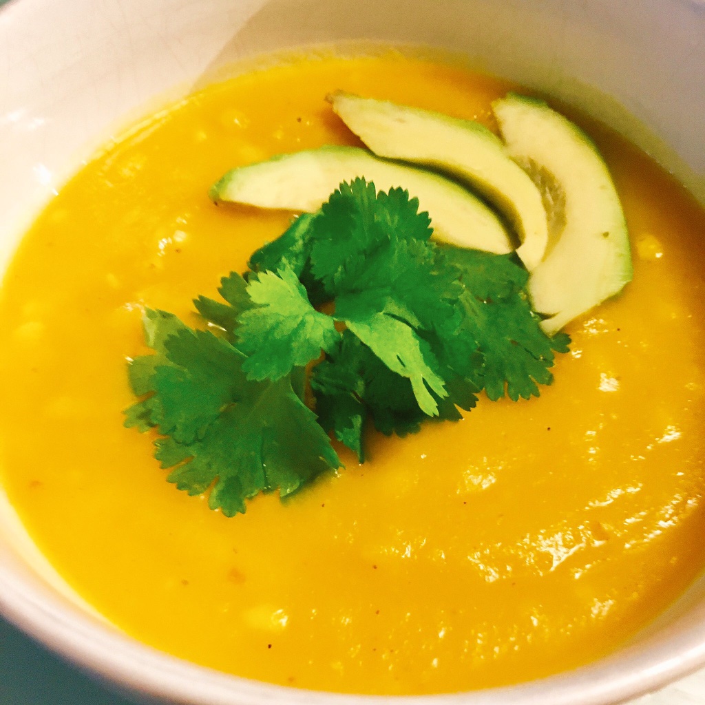 Butternut Squash Soup with Curry